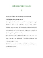 CHÍN CHÚA TRIỀU NGUYỄN 4 doc