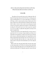 Điều tra, đánh giá hoạt động kinh doanh khách sạn Hòn Ngư và những biện pháp nhằm thu hút khách của khách sạn