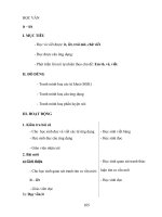 Giáo án lớp 1 năm 2011 - Tuần 18 pdf