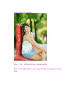 Chỉnh sửa Photoshop: Blend màu sắc cũ docx