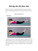 Bài tập cho đùi thon nhỏ ppsx