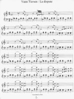 Bản nhạc Dispute amelie poulain pps