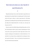 Một số chính sách xã hội của các chúa Trịnh đối với ngoại Kiều phương Tây pot