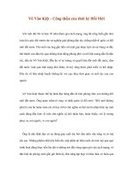 Võ Văn Kiệt - Công thần của thời kỳ Đổi Mới ppsx