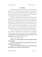 Phân tích hiệu quả hoạt động kinh doanh của công ty TNHH sản xuất và thương mại Inox Phước An