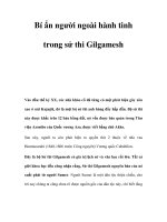 Bí ẩn người ngoài hành tinh trong sử thi Gilgamesh ppsx