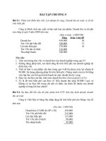 BÀI TẬP KINH TẾ LƯỢNG - CHƯƠNG 5 pps