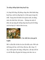 Ăn uống chống bệnh tăng huyết áp ppt