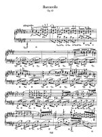 Bản nhạc Barcarole, Op 60 doc