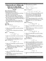 Tài liệu ôn thi đại học môn toán docx