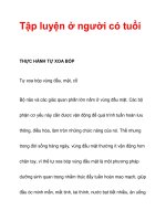 Tập luyện ở người có tuổi pps