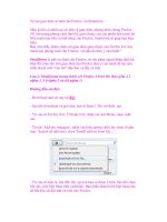 Tự tạo giao diện cá tính cho Firefox với Stratiform potx
