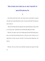 Một số chính sách xã hội của các chúa Trịnh đối với ngoại Kiều phương Tây 3 ppt