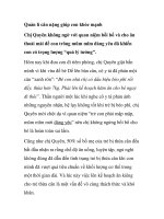 Quản lí cân nặng giúp con khỏe mạnh doc