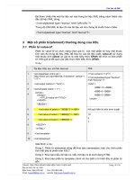 Cơ bản về XML( eXtensible Markup Language) phần 8 docx