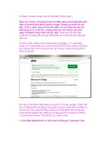 Sử dụng Terminal trong Linux để cập nhật Twitter phần 1 pdf