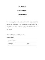 DAIVONEX LEO PHARMA c/o ZUELLIG pot