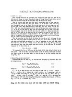 THIẾT KẾ TRUYỀN ĐỘNG BÁNH RĂNG pps