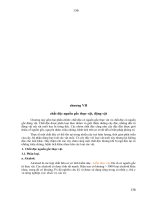 Giáo trình độc chất học đại cương - chương 7 ppt