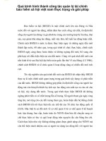 quá trình hình thành công tác quản lý tài chính bảo hiểm xã hội việt nam thực trạng và giải pháp p1 doc