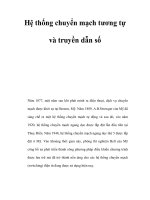 Hệ thống chuyển mạch tương tự và truyền dẫn số potx