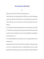 Tây Sơn phò Lê diệt Trịnh 1 ppsx