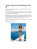 2 mảnh ''''nóng'''' hơn cho khuôn ngực tuổi 20 pptx