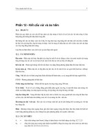 Phần 12: Kết cầu vùi và áo hầm potx