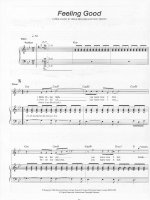 Bản nhạc Feeling good pdf