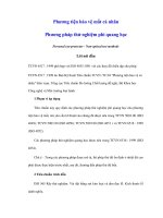 Phương tiện bảo vệ mắt cá nhân Phương pháp thử nghiệm phi quang học - 1 pps