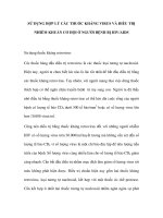 SỬ DỤNG HỢP LÝ CÁC THUỐC KHÁNG VIRUS VÀ ĐIỀU TRỊ NHIỄM KHUẨN CƠ HỘI Ở NGƯỜI BỆNH BỊ HIV/AIDS docx