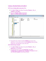 Thủ thuật Windows XP ( phần 9) pdf
