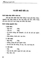 65 món ăn đặc sắc tham dự hội thi nấu ăn : Hương vị quê nhà part 4 ppt
