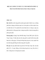 CHỐNG TÁI PHÁT CỦA TRÀN KHÍ MÀNG PHỔI TỰ PHÁT NGUYÊN PHÁT BẰNG PHẪU THUẬT NỘI SOI ppt