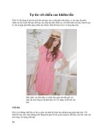 Tự tin với chiều cao khiêm tốn doc