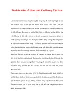 Tìm hiểu về hành trình khai hoang Việt Nam 6 doc