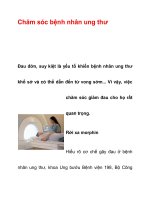 Chăm sóc bệnh nhân ung thư ppsx