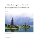 Những điểm đến hấp dẫn nhất Châu Á 2009 pdf