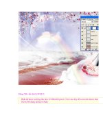 Thiết kế ảnh kết hợp giữa cắt ghép hiệu ứng blend phần 6 ppsx