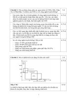 Nhóm câu hỏi về CIM doc