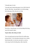 Viêm phế quản ở trẻ nhỏ pot