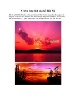 Vẻ đẹp lung linh của hồ Tiên Nữ ppt