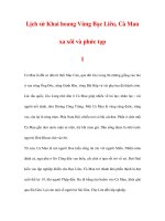 Lịch sử Khai hoang Vùng Bạc Liêu, Cà Mau xa xôi và phức tạp 1 pot