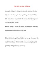 Học cách vượt qua khó khăn pot