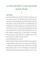 VUA TRẦN NHÂN TÔNG VÀ VỆ QUỐC NĂM 1285 - 3 pptx