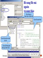 Các yếu tố xây dựng nên C và C++ phần 2 pps