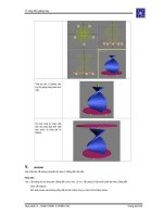 Thủ thuật làm hoạt hình 3D cơ bản phần 4 ppsx