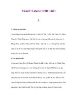 Vài nét về nhà Lý (1010-1225) 3 docx