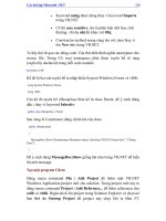 Các bài tập Microsoft .NET 1 phần 7 pps