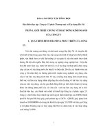 Báo cáo Thực tập tổng hợp tại công ty cổ phần thương mại và xây dựng Hà Nội